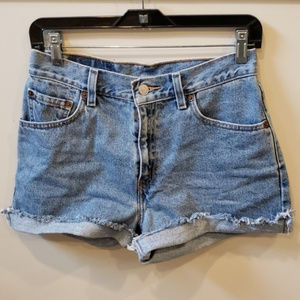 Vintage Levi's red tab high waist cutoff shorts